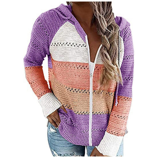 Woman's Beautiful Pull-Over Colorful Hoodies.